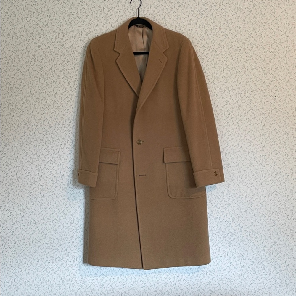 Zara Men's Tan Trench Coat